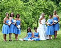 Bunch Bride & Bridesmaids